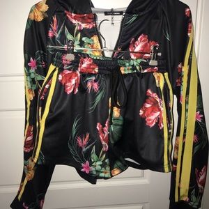 Fashion Nova Floral Short Set